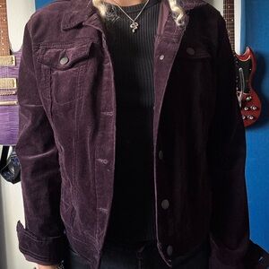 Universal threads Maroon Corduroy Jacket